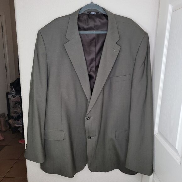 Henry Grethel Perfect Fit Sports Coat Blazer Size 58L - Picture 3 of 11